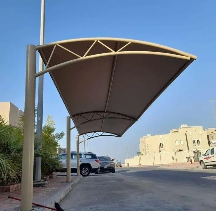 تركيب مظلات سيارات في الجبيل