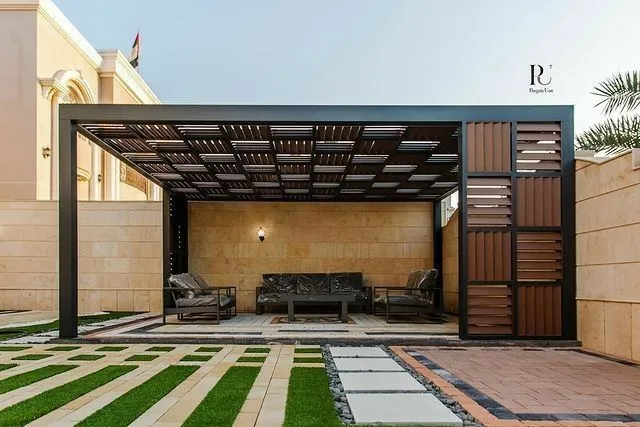 مقاول برجولات بالمنطقة الشرقية: تركيب تصميمات حديثة فاخرة 