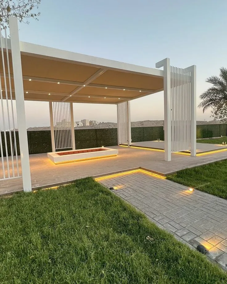 مقاول برجولات بالمنطقة الشرقية: تركيب تصميمات حديثة فاخرة 