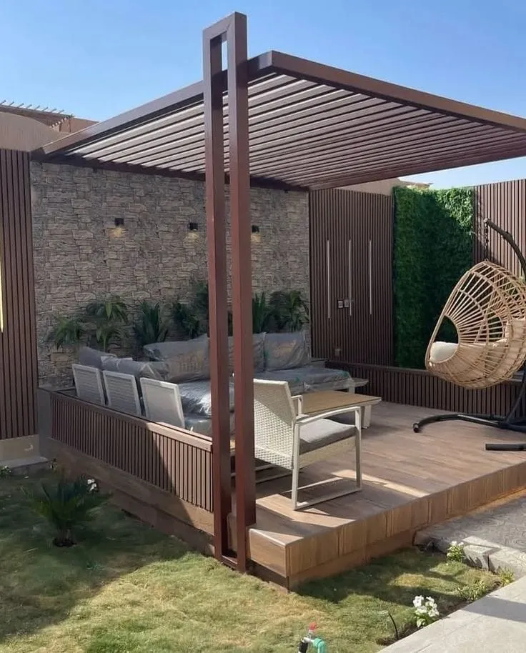 برجولات حدائق في الدمام | احدث التصاميم الفاخرة لعام 2026